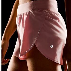 Lululemon Fast & Free High Rise Split shorts 3” NWT